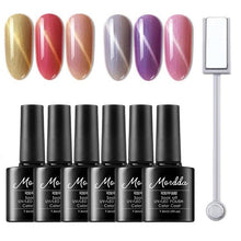 Load image into Gallery viewer, 7Pcs/Set 3D Cat Nail Polish Set