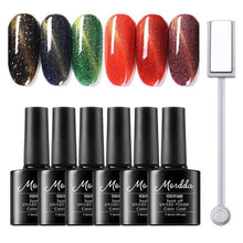 Load image into Gallery viewer, 7Pcs/Set 3D Cat Nail Polish Set